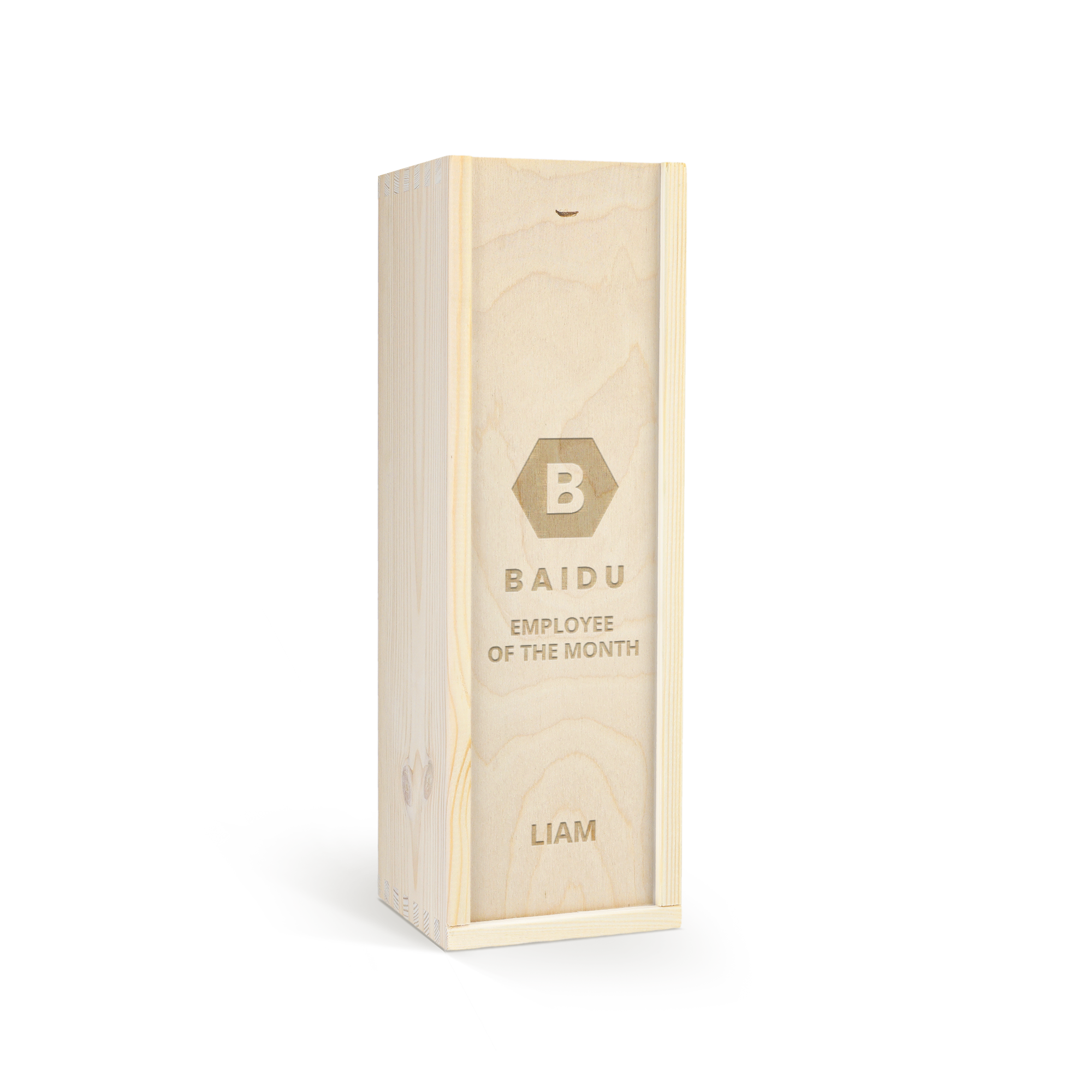 Personalised Whisky Gift - Glen Talloch - Wooden Case