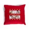 Romantyczna poduszka - czerwona