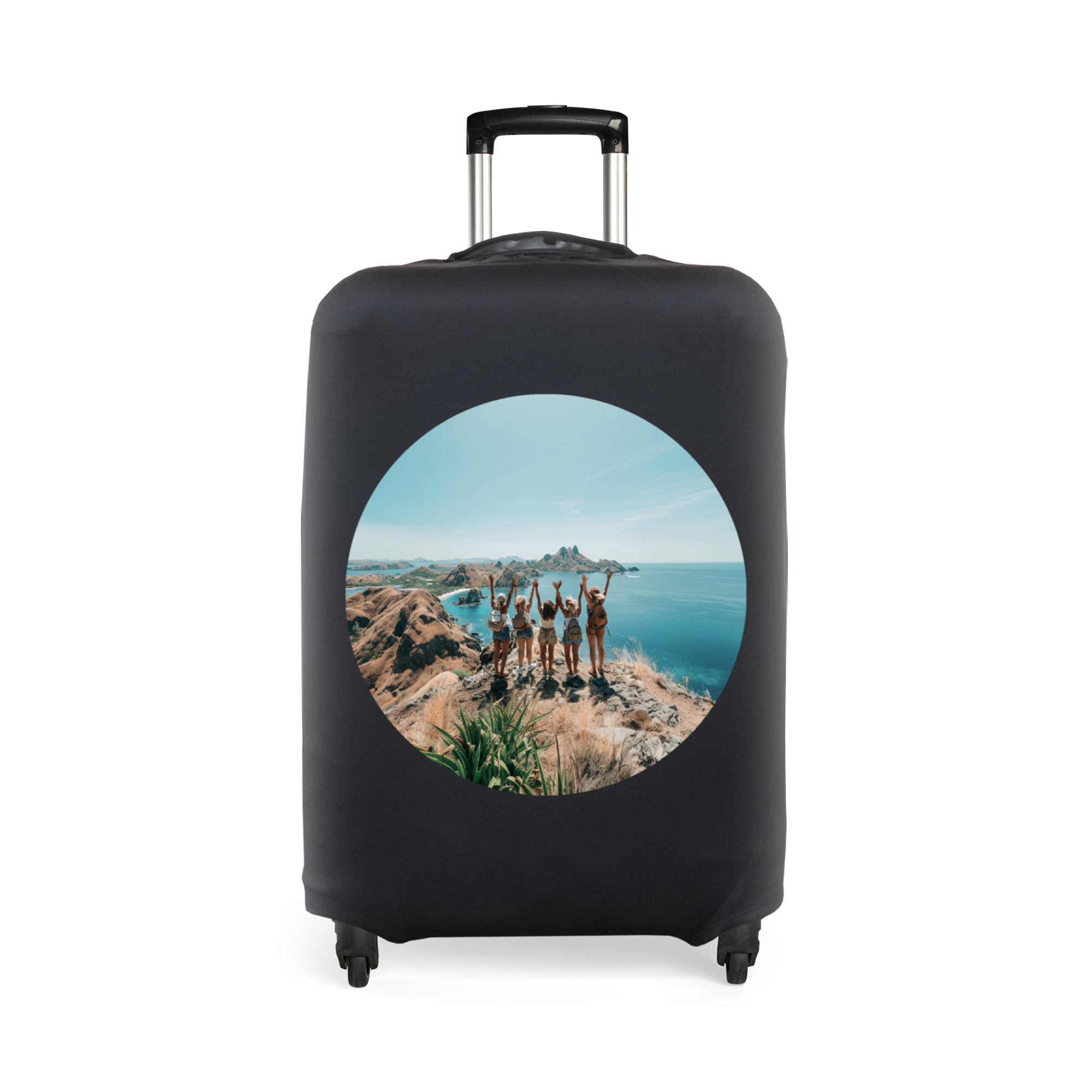 Personalised suitcase cover