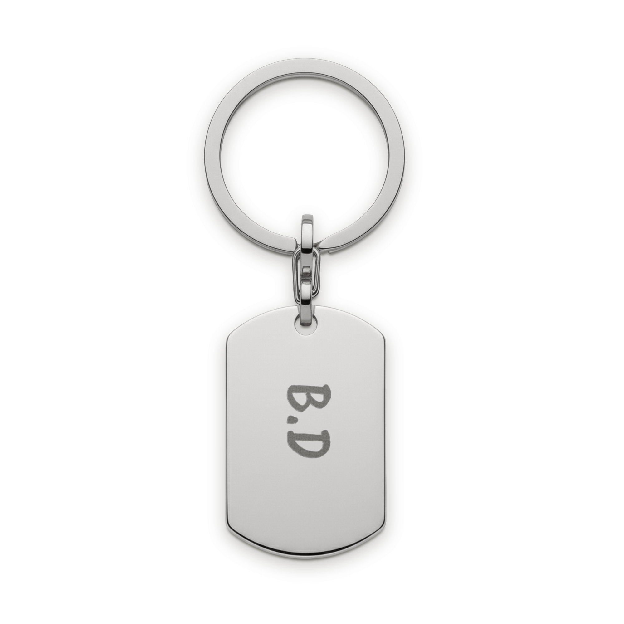 Engraved keyring