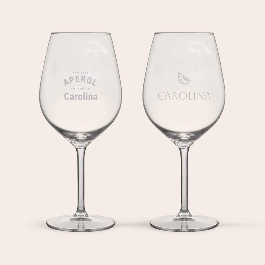 Aperol Spritz glas personaliseren Aperol Spritz glas personaliseren