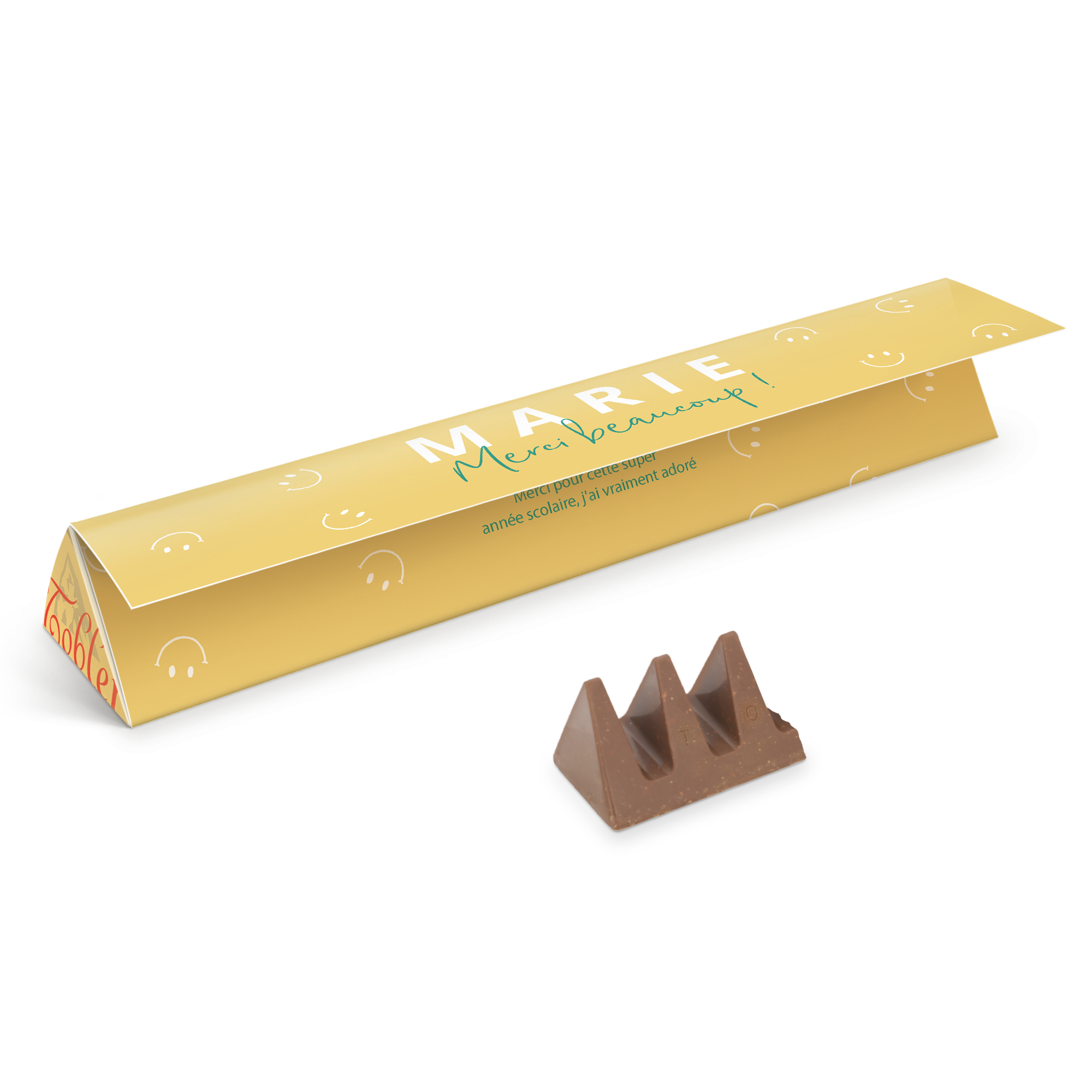 Toblerone personnalisé