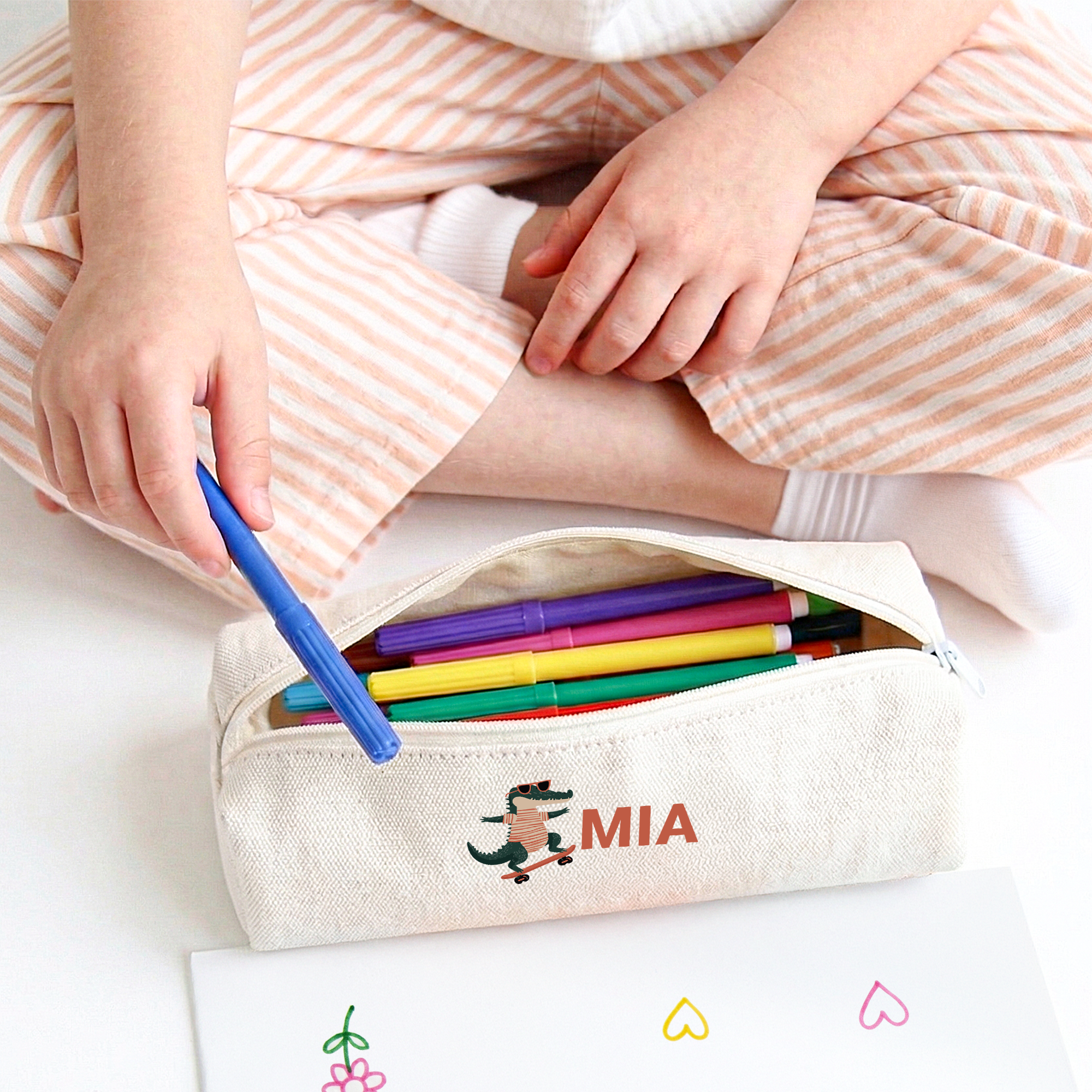Personalised pencil case