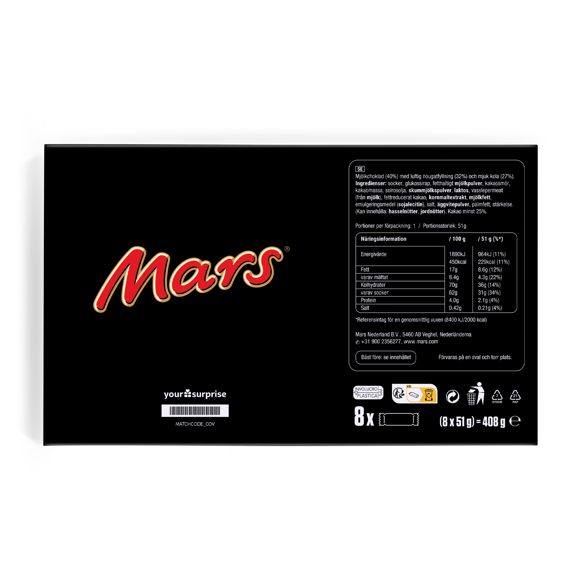 Mars personliga presentboxar