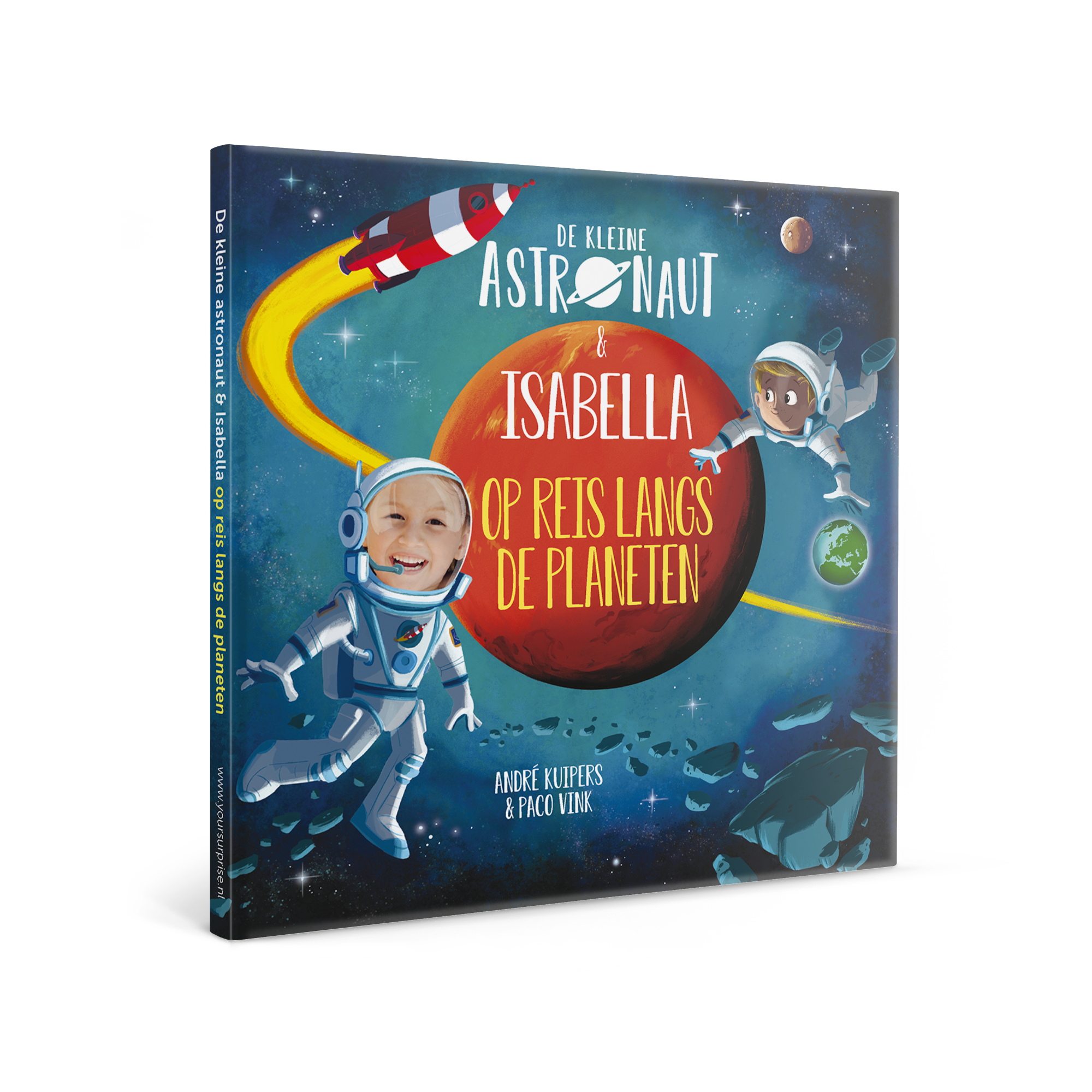 Boek "De kleine astronaut" personaliseren