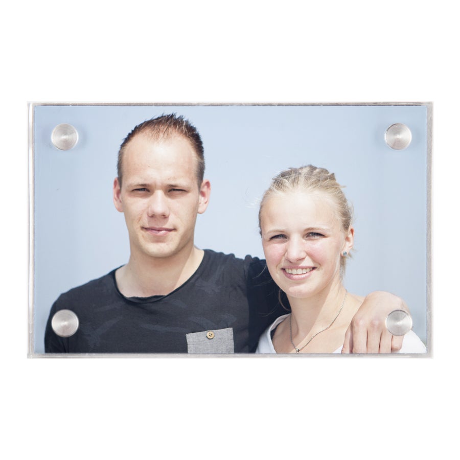 Personalised acrylic photo block