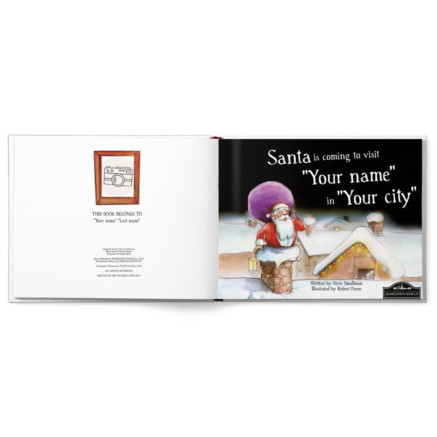 Personalised book - Santa is coming