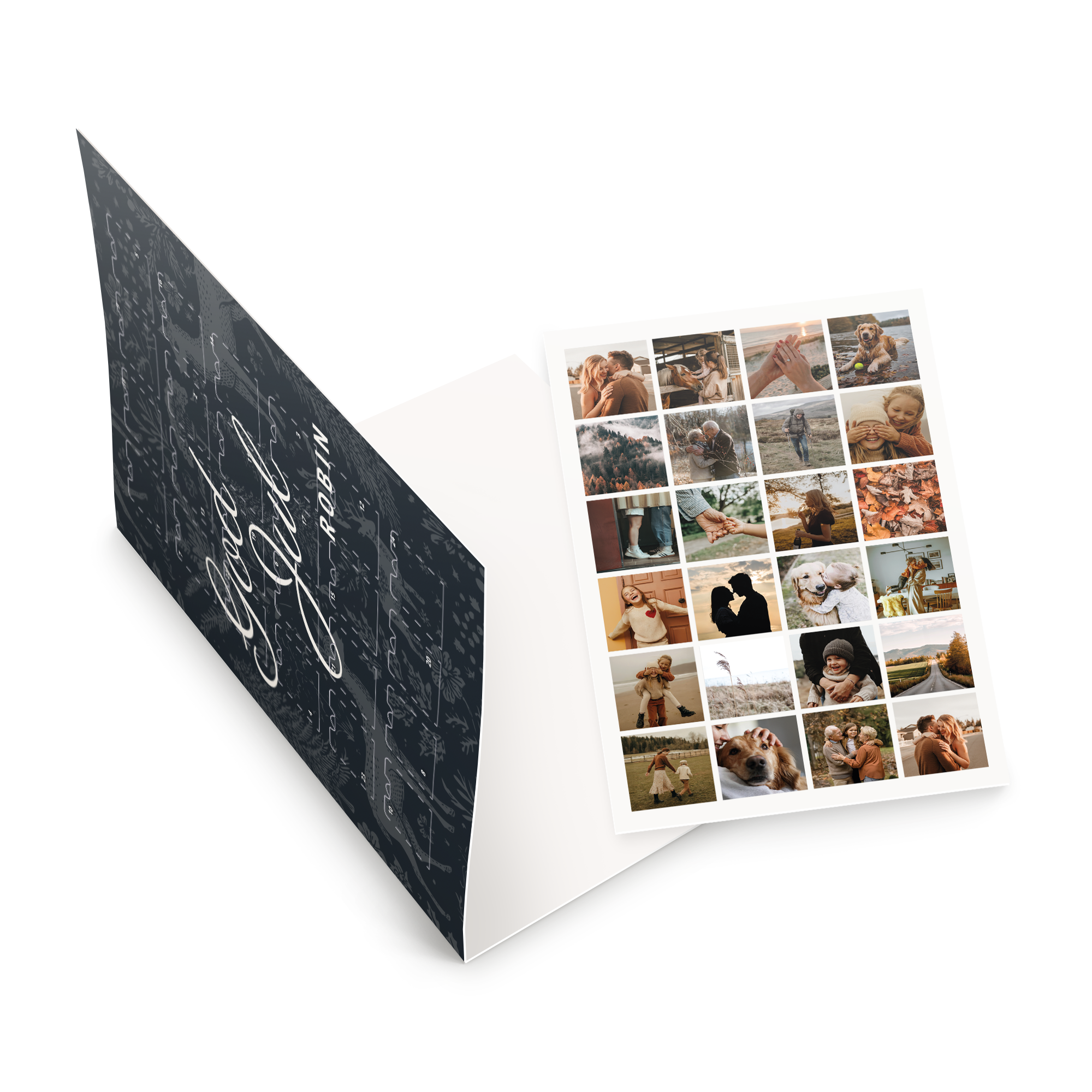 Personaliserad adventskalender - Foton