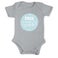 ¿Serás mi padrino - onesie - Gris - 50/56