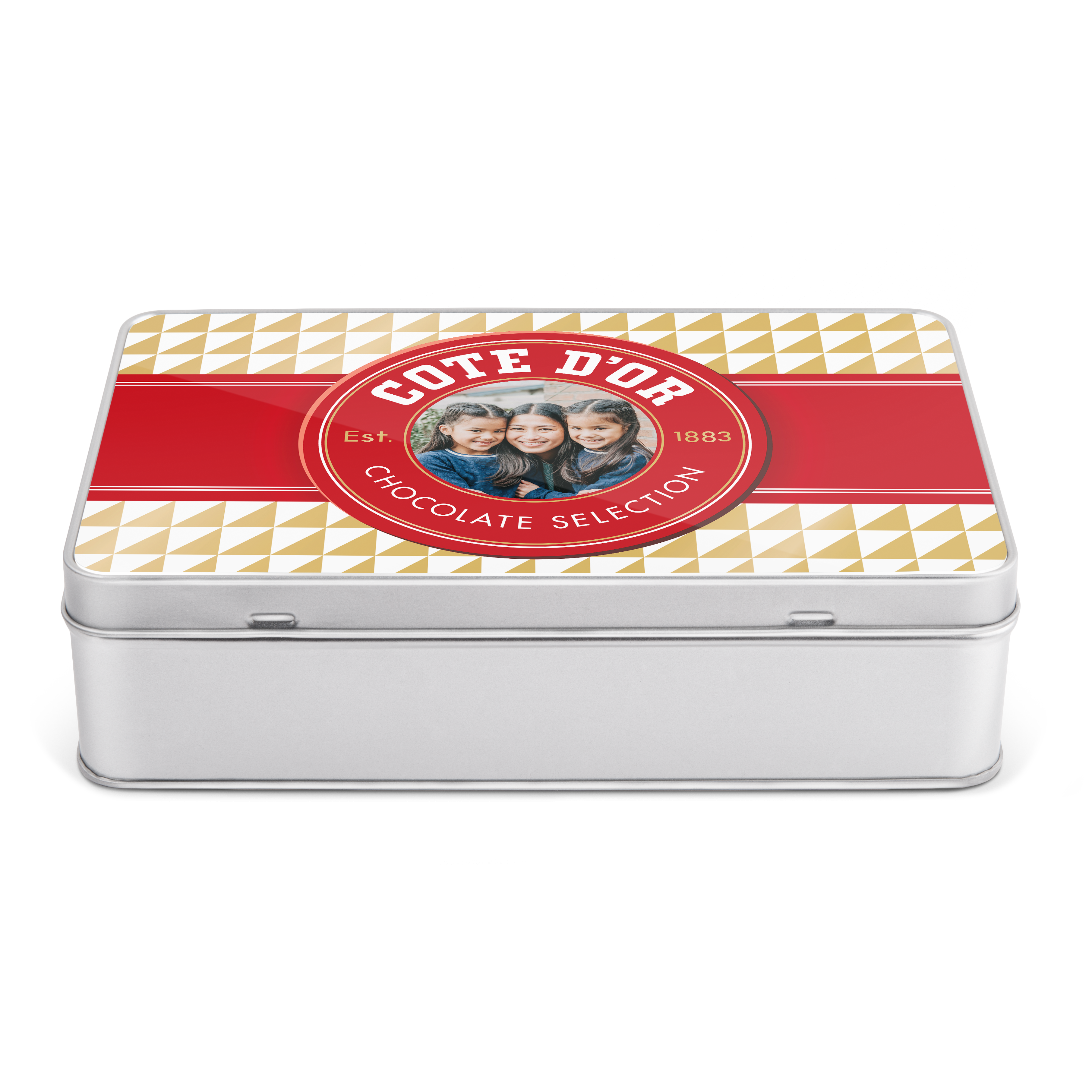 Côte d'Or Vintage Chocolade Box met naam Côte d'Or Vintage Chocolade Box met naam