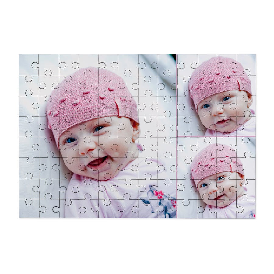 Kleine Puzzle mit Eigenem Foto