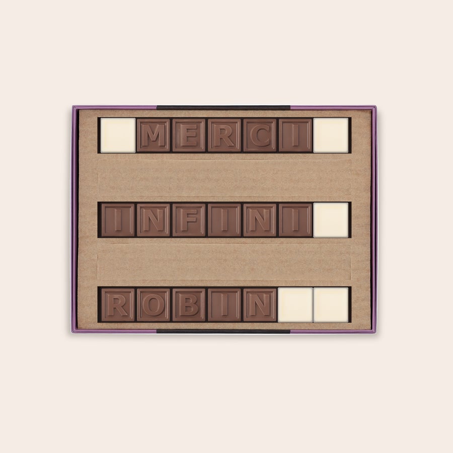 Messages en chocolat - Chocotelegram Messages en chocolat - Chocotelegram