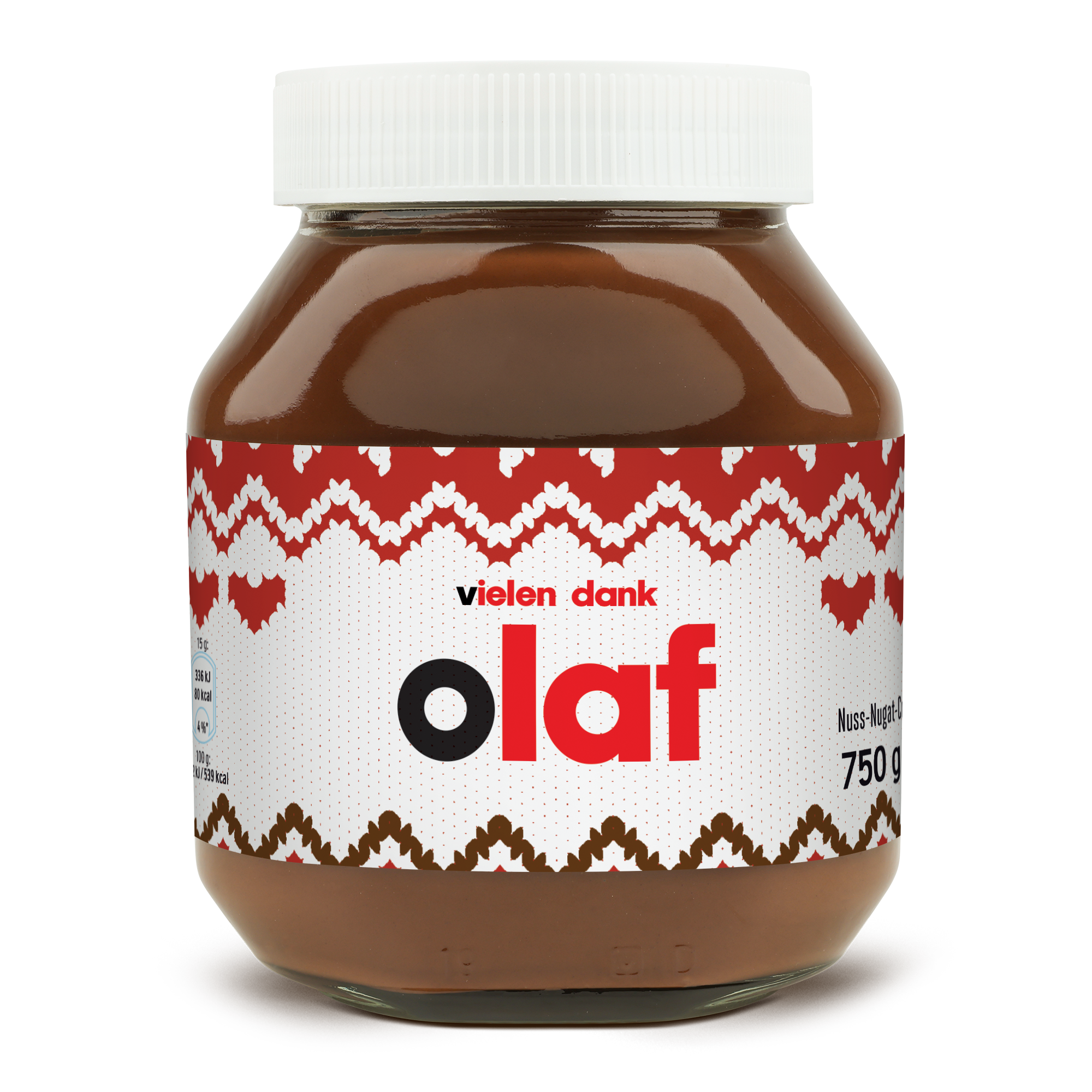 Personalisiertes nutella®-Glas
