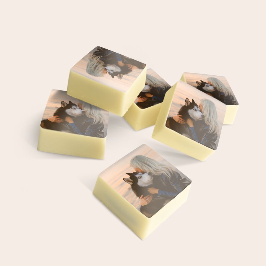 Personalised photo chocolates Personalised photo chocolates