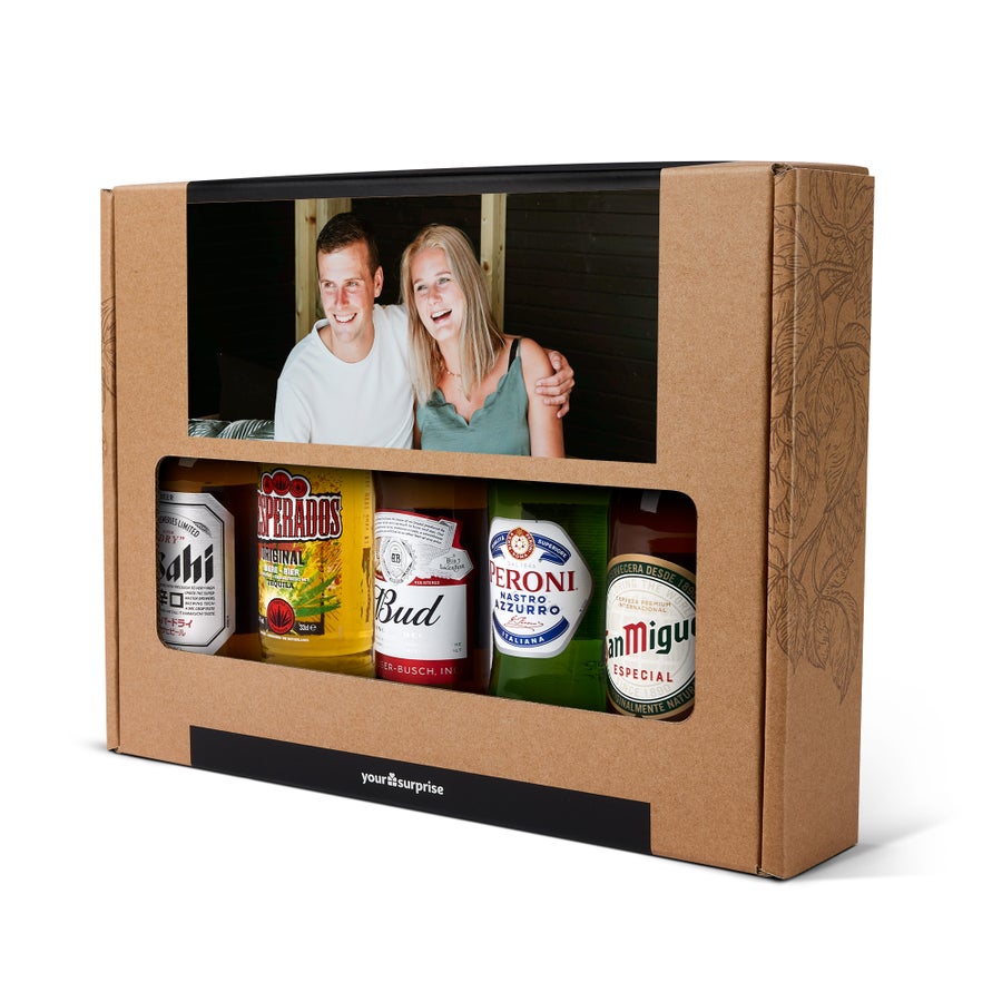 Personalised Beer Gift Set