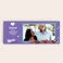 Méga tablette de chocolat Milka personnalisée Méga tablette de chocolat Milka personnalisée