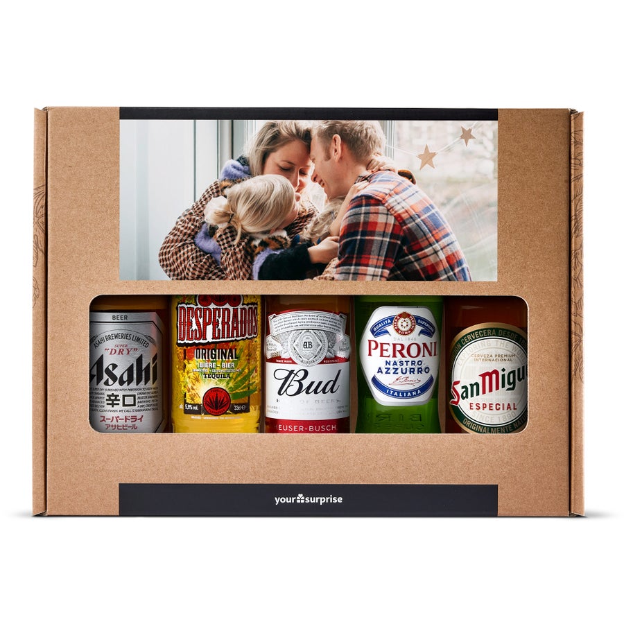 Personalised beer gift set - Father's Day