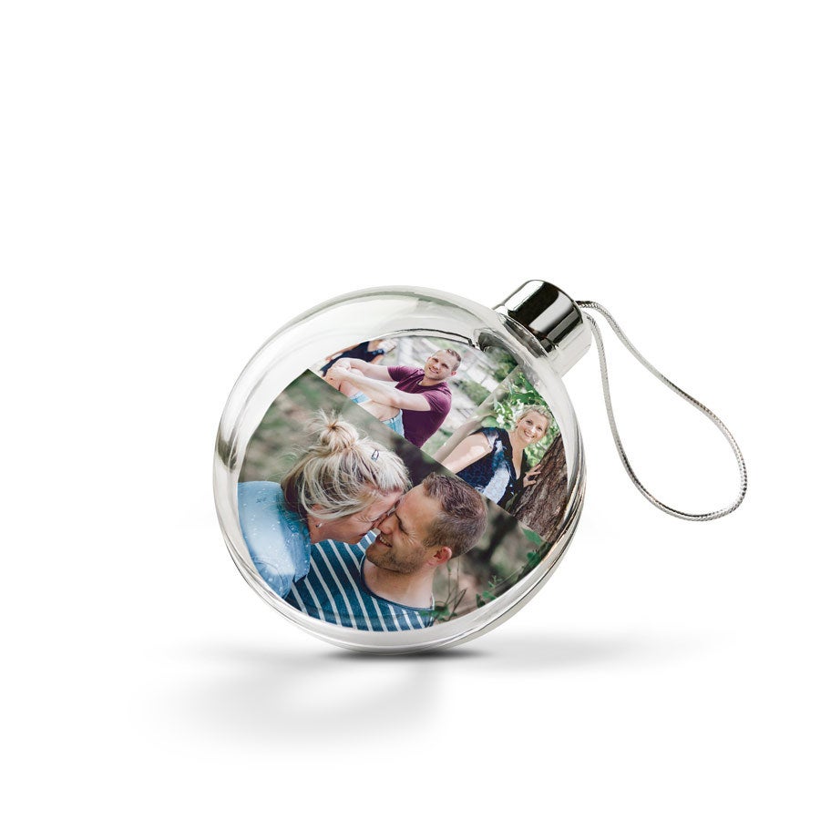 Palle di Natale con foto - (4 pezzi) | YourSurprise