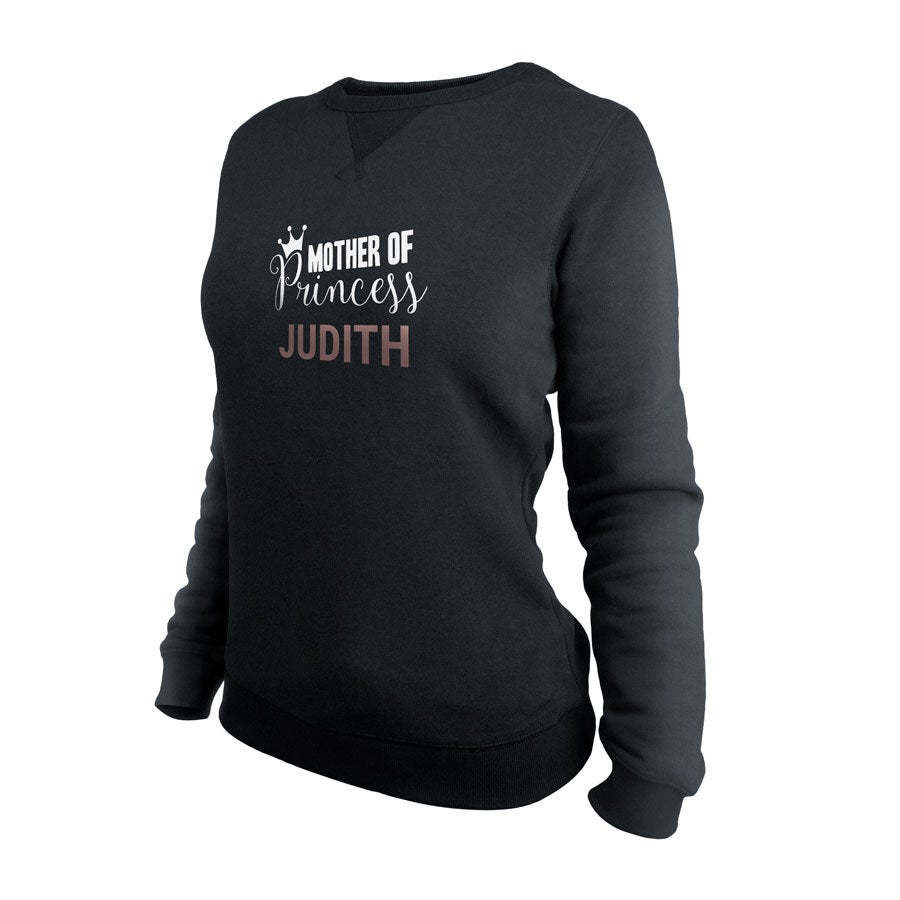 Sweatshirt personalizada - Mulheres - Preto