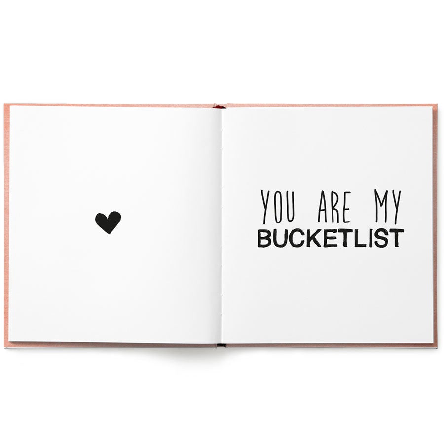 Het Bucketlist boek voor koppels