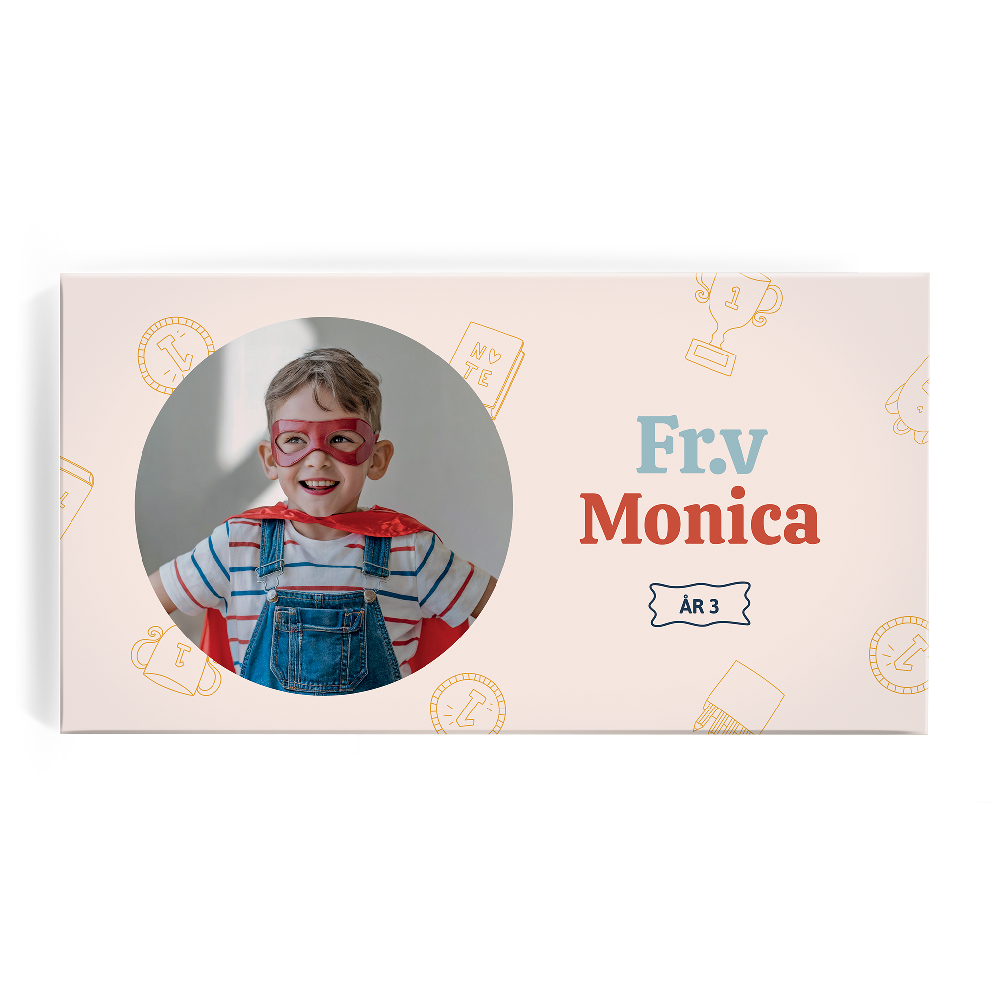 Personlig kinder-sjokolade
