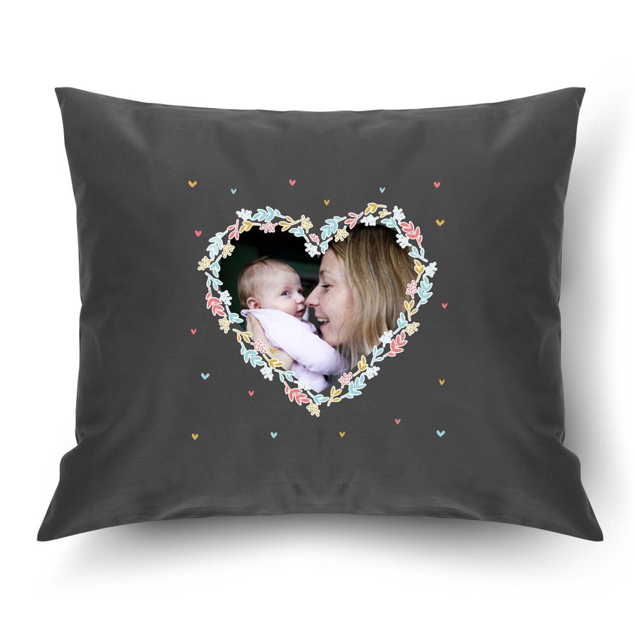 Cuscino Personalizzato Grigio - Grande