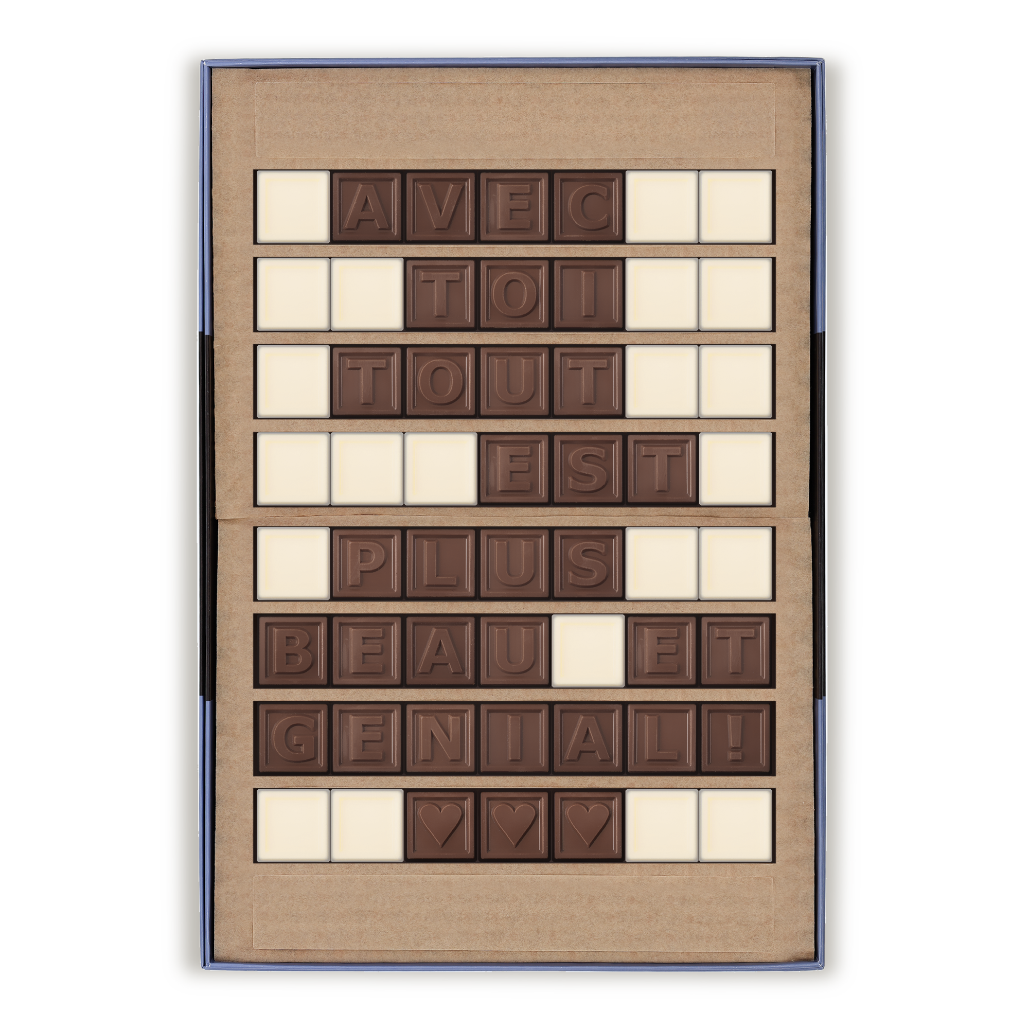 Messages en chocolat - Chocotelegram