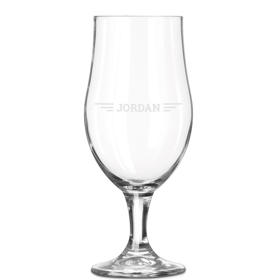 Verre à bière personnalisable