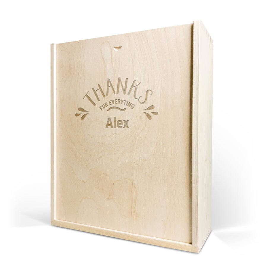 Personalised Wooden Gift Box