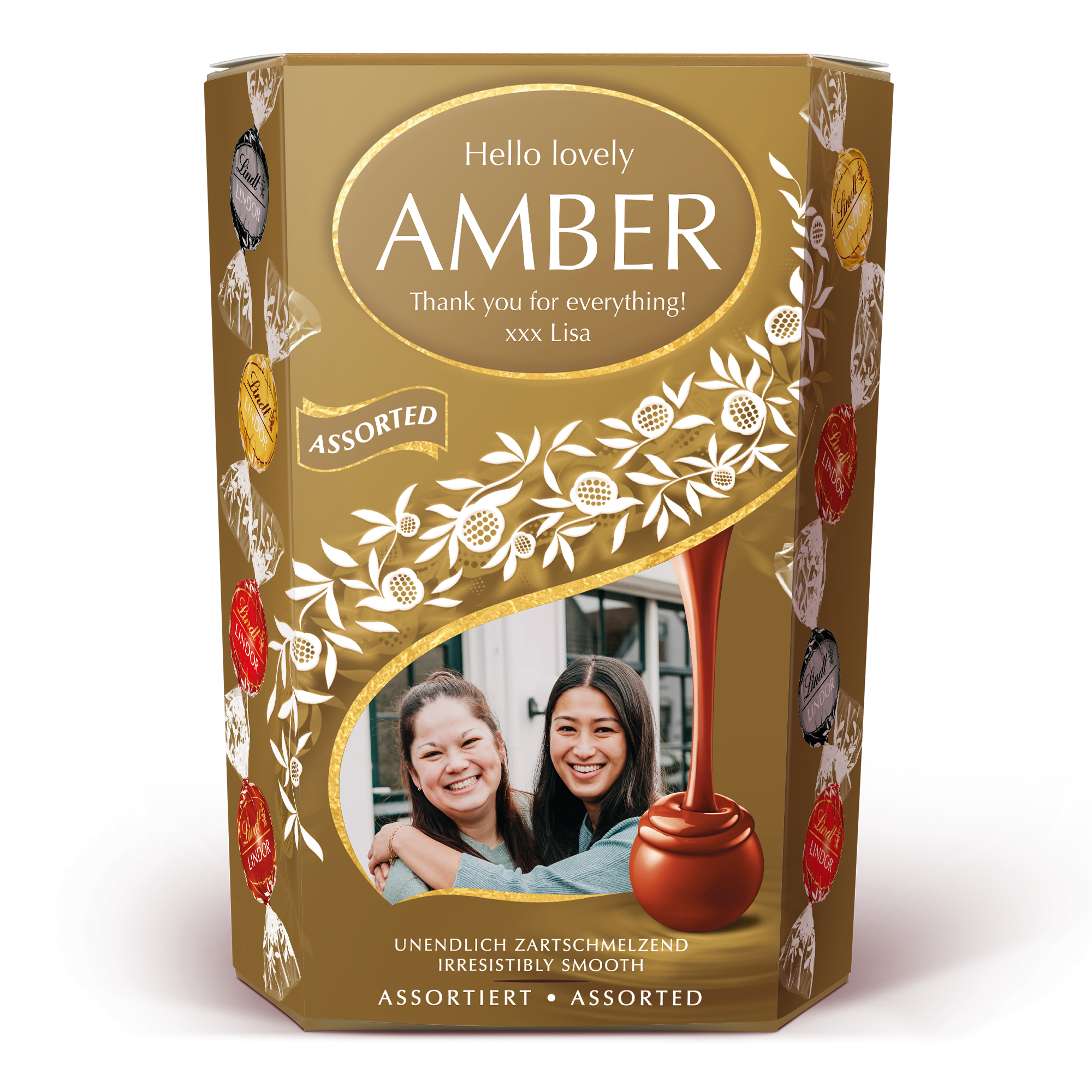 Lindt-suklaalahjapakkaus