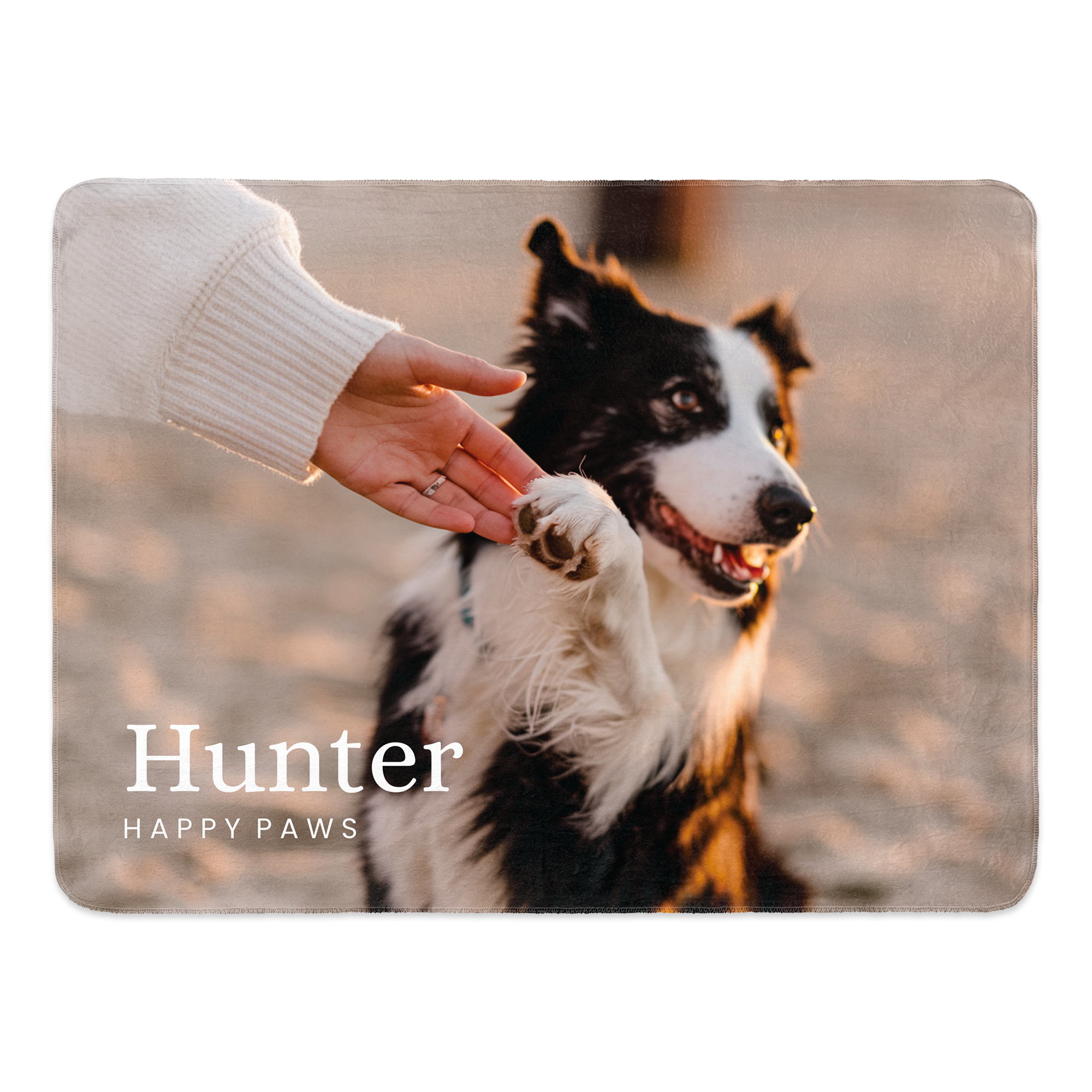 Personalised photo blanket