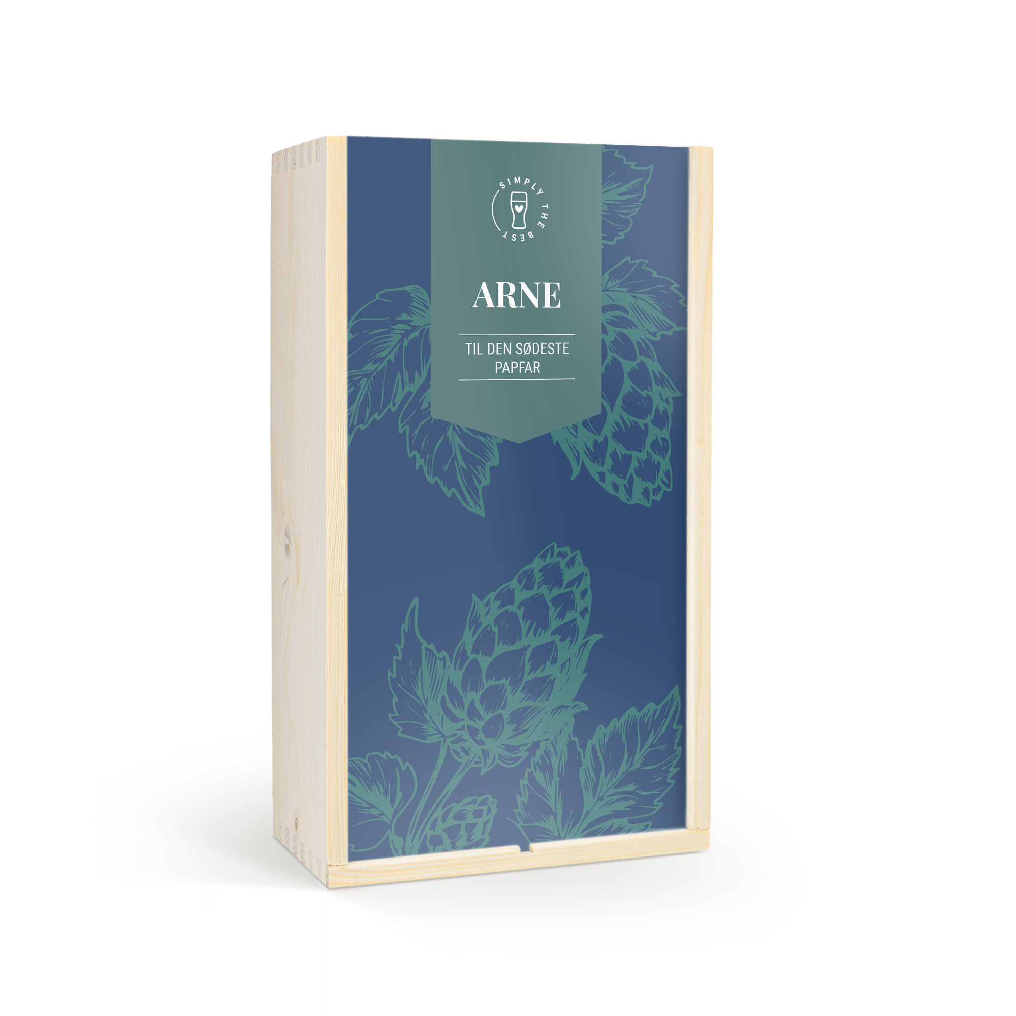 Fars dag ølsæt i trææske – Westmalle