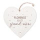 Coeur pour mamie - En bois