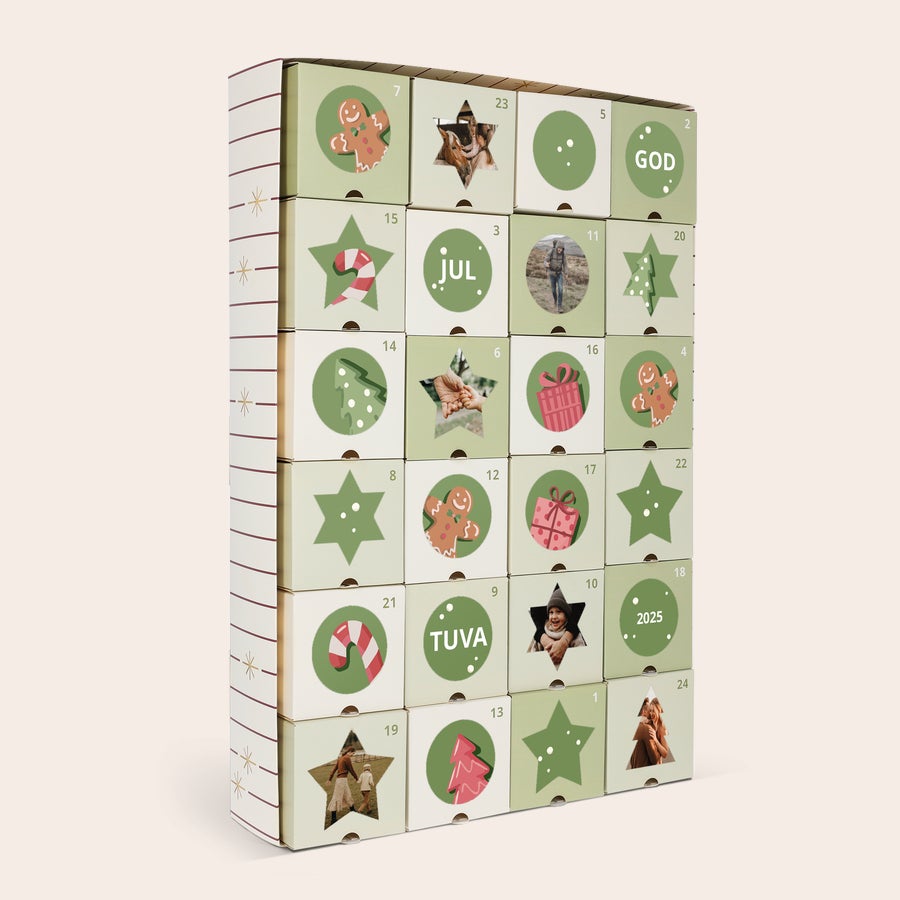 Gör-det-själv adventskalender Gör-det-själv adventskalender
