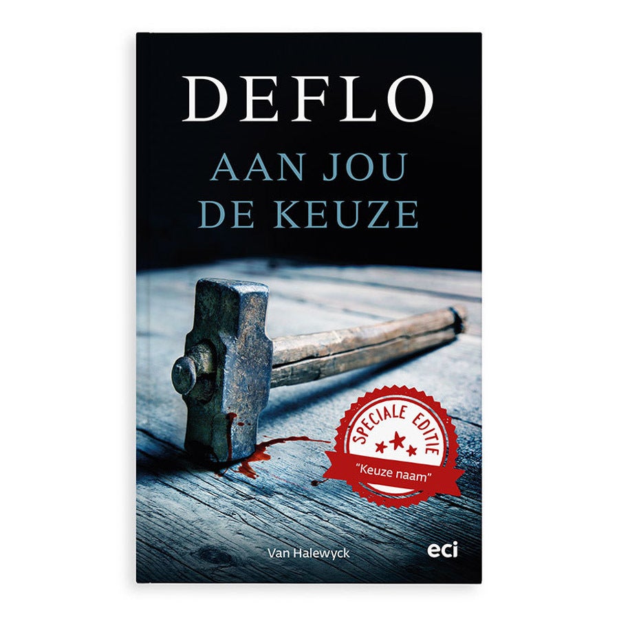 Boek met naam en foto - Aan jou de keuze - Hardcover