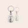 Personalised key ring - Stainless steel Personalised key ring - Stainless steel