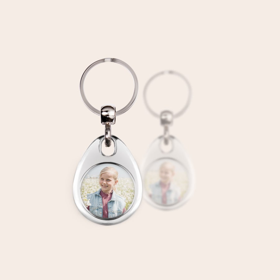 Porte clé avec photo Porte clé avec photo
