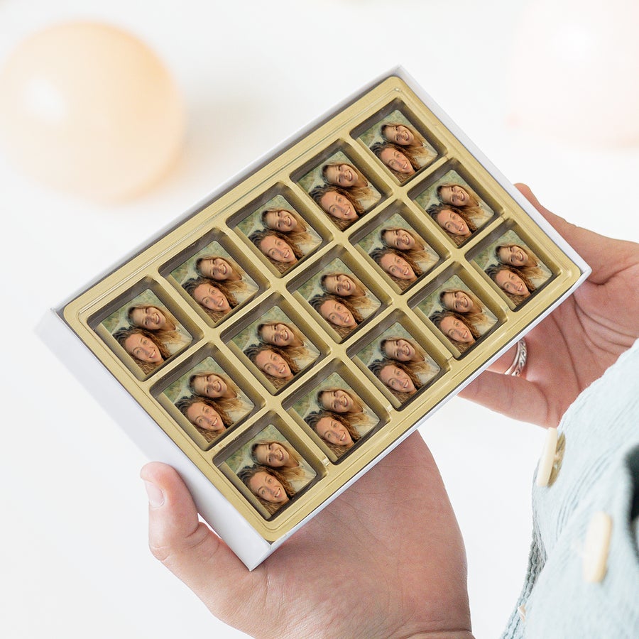Chocolats photo imprimés