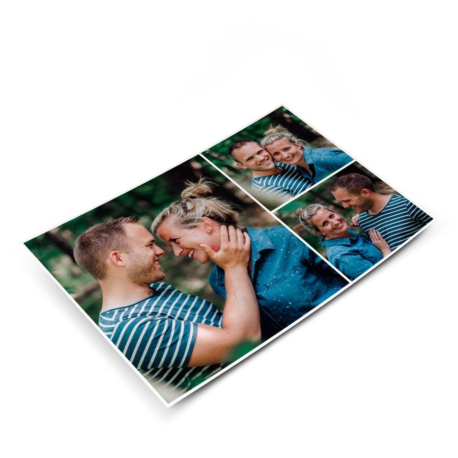 Ansichtkaart met foto