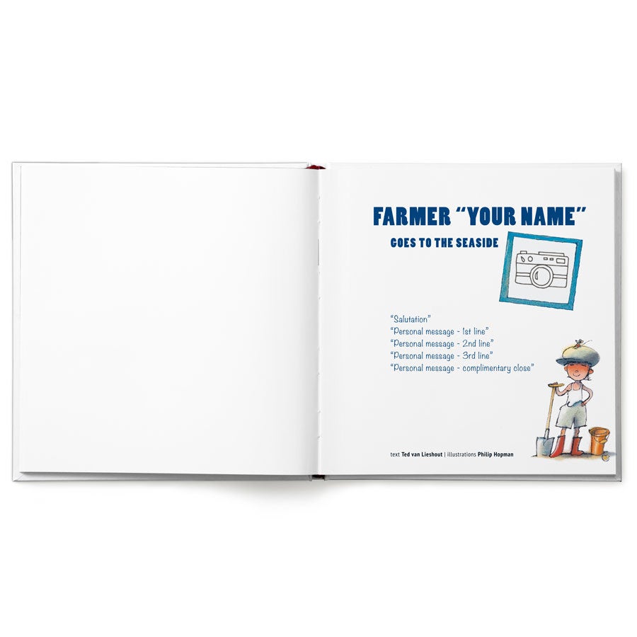 Personalised book - Farmer Boris