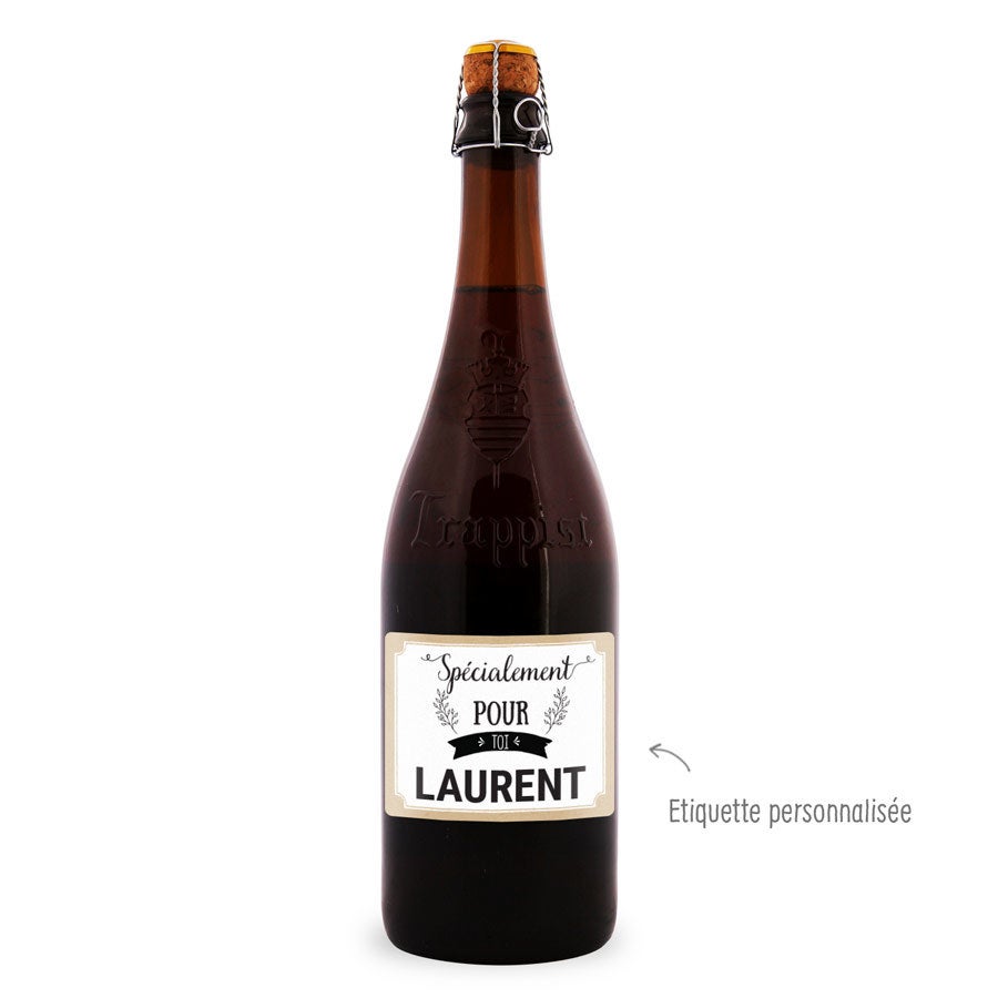 Bière Trappiste personnalisée - La Trappe Isid'or Bière Trappiste personnalisée - La Trappe Isid'or