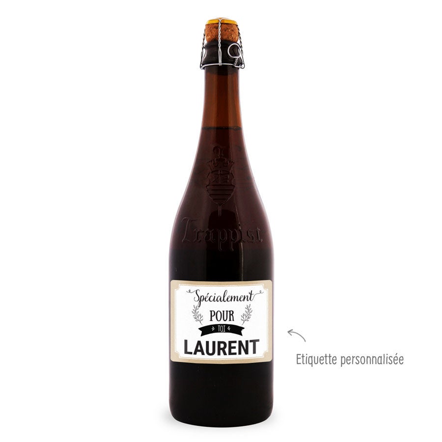 Bière Trappiste personnalisée - La Trappe Isid'or