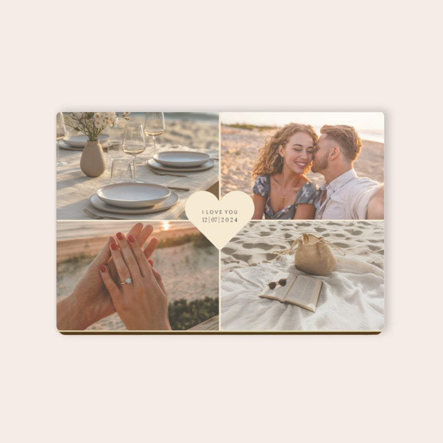Photo on Chocolate Card Photo on Chocolate Card