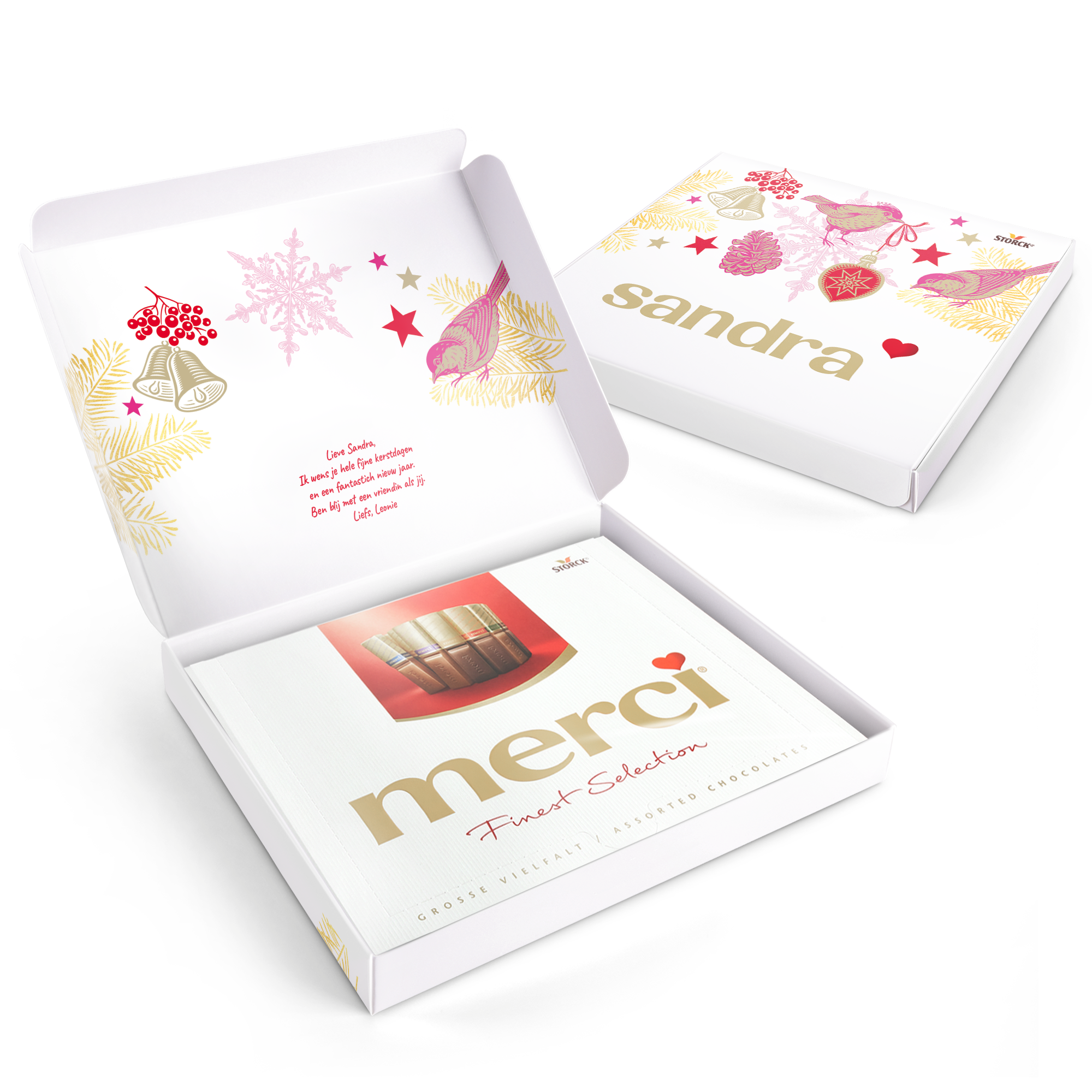 merci doos personaliseren - 250 gram