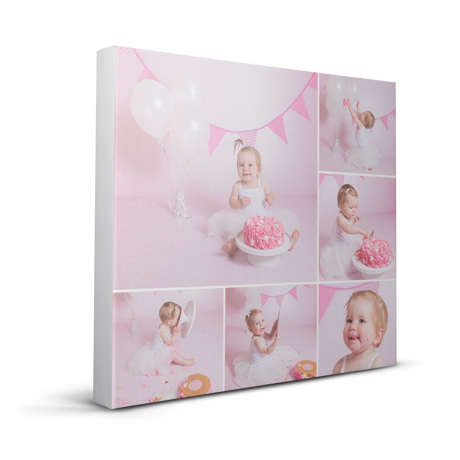 Personalised canvas Picture&Text - 50 x 50 cm