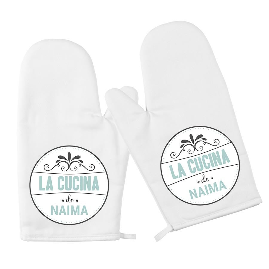 Luvas de Forno estampadas