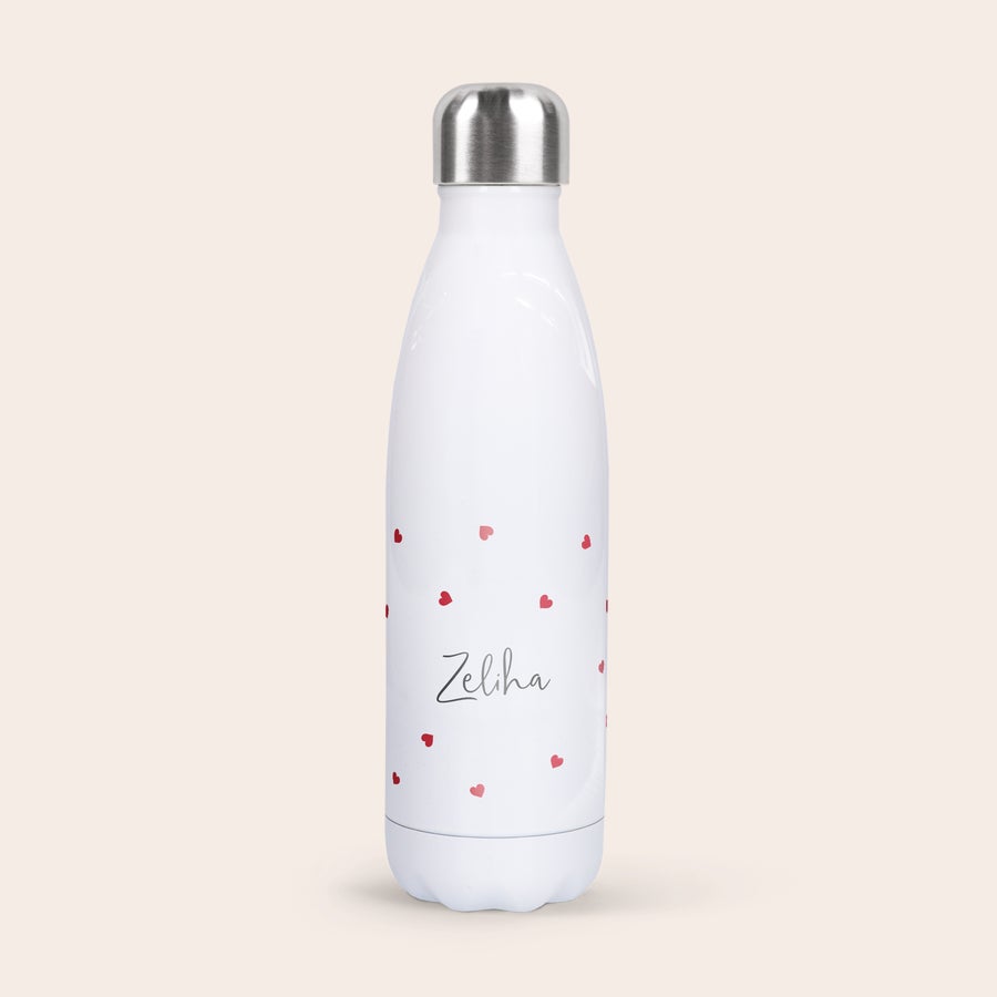 Edelstahl Trinkflasche bedrucken