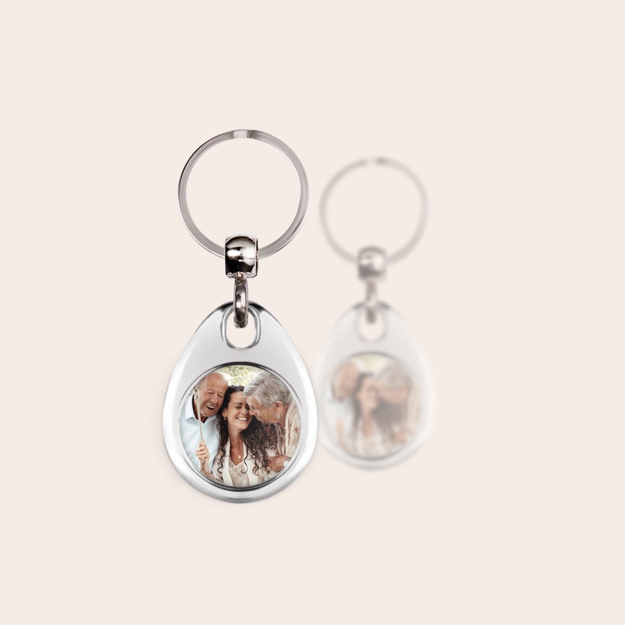 Porte clé avec photo Porte clé avec photo