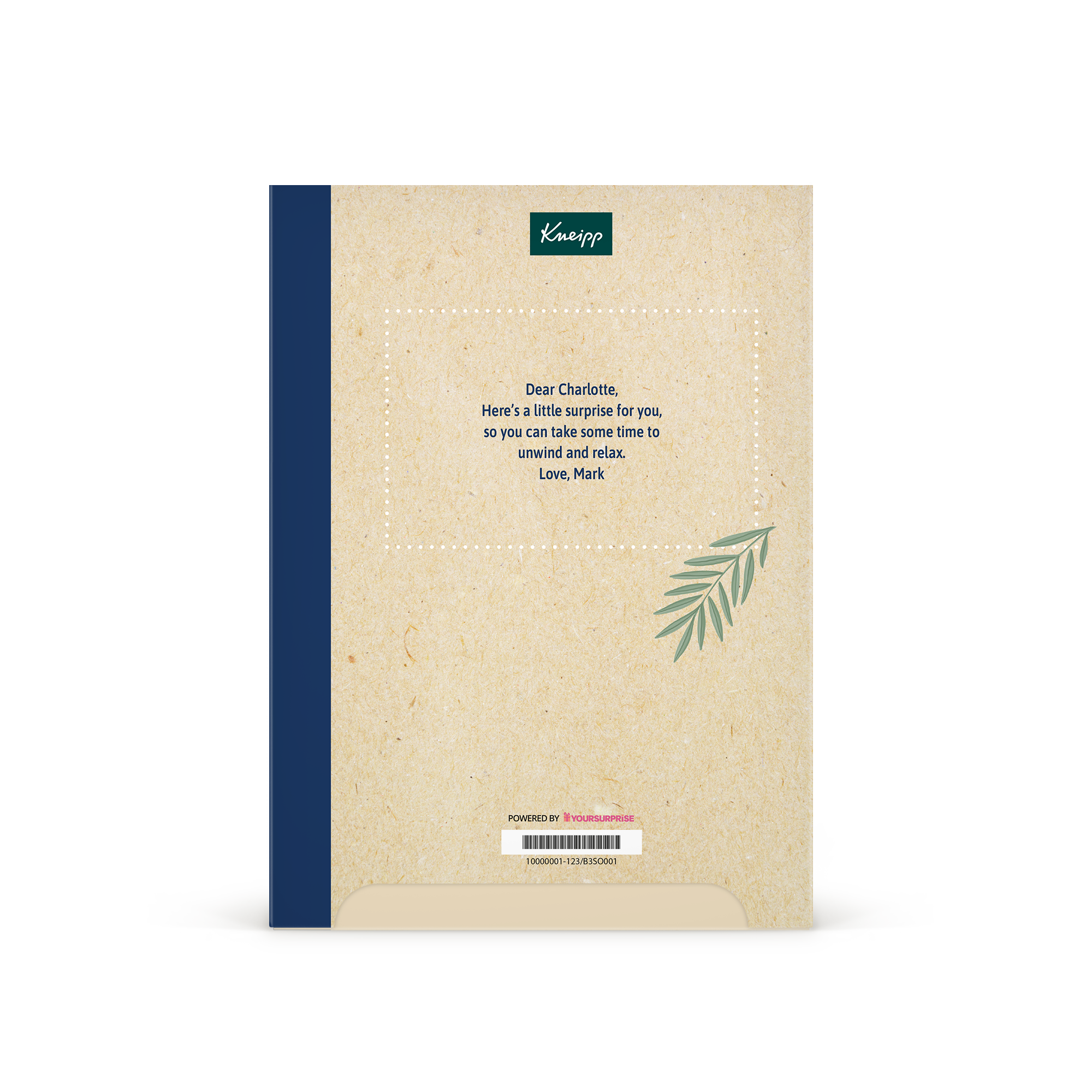 Caixa de oferta Kneipp Me-Time wellness