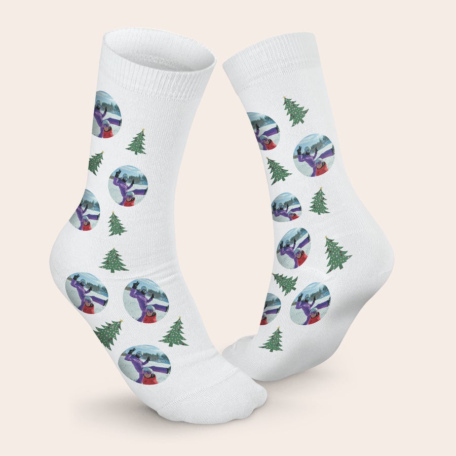 Personalised Christmas socks Personalised Christmas socks